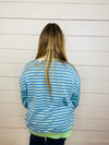 Atlantic Blue Striped Pullover