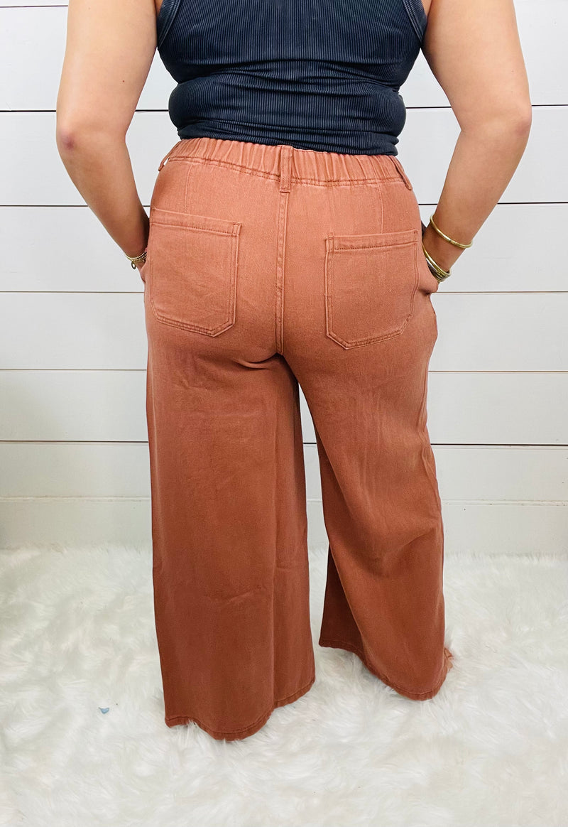 Casual Stay Pant Cinnamon