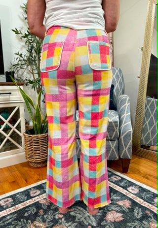 Madras Mosaic Denim