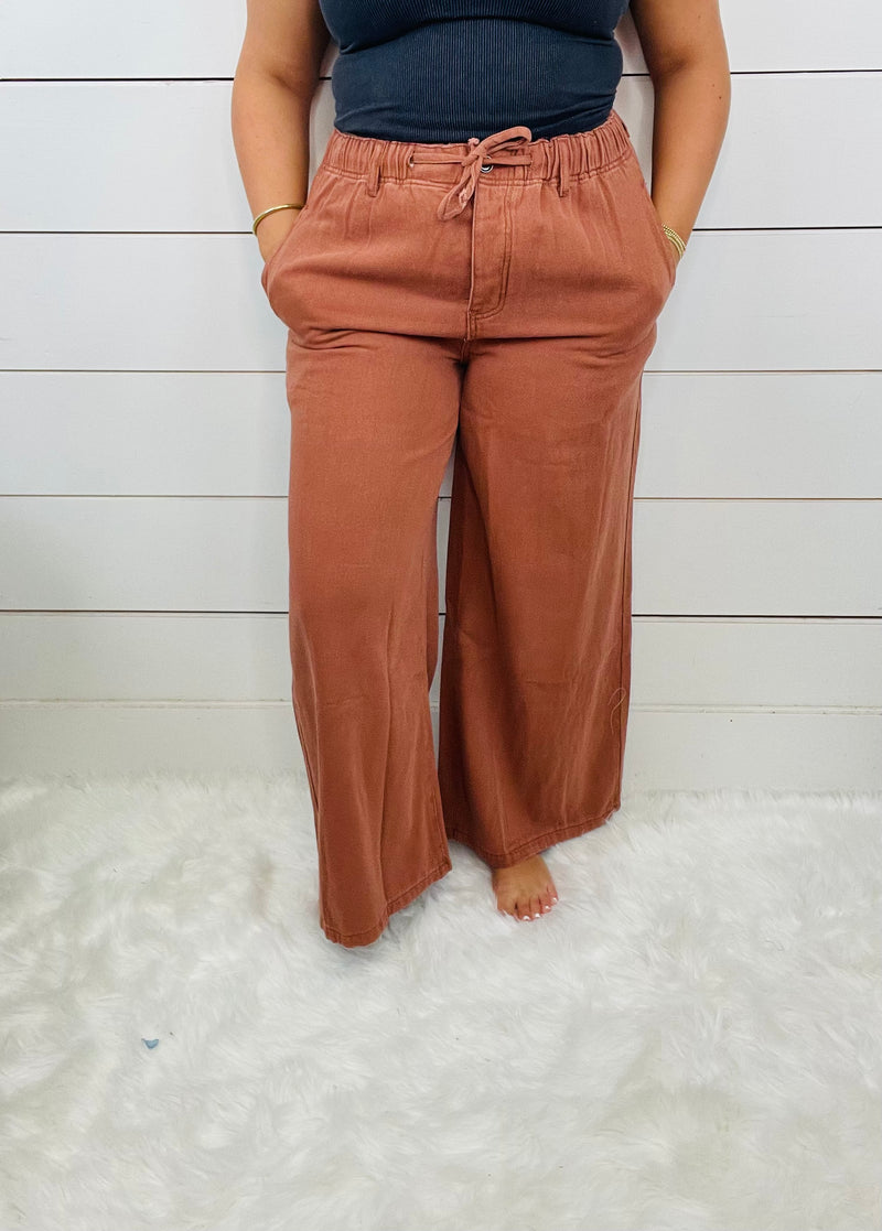 Casual Stay Pant Cinnamon