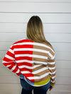 Striping Away Sweater