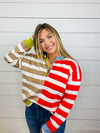 Striping Away Sweater