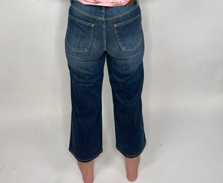 JB Tummy Control Wide Crop Mid Rise Jean