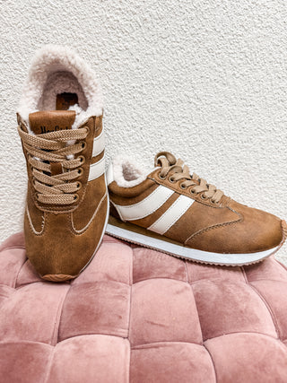 Jet Lag Cognac Sneaker
