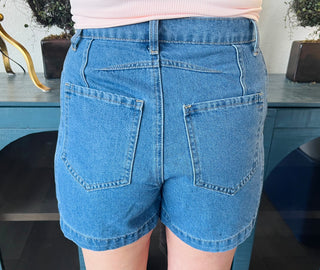 The Madison denim shorts