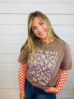 It Is Well Chocolate Tee