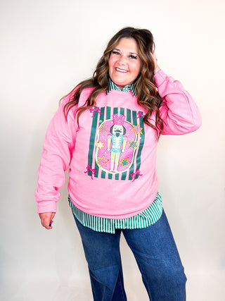 Neon Nutcracker Sweat