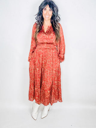 LS Crinkled Dress