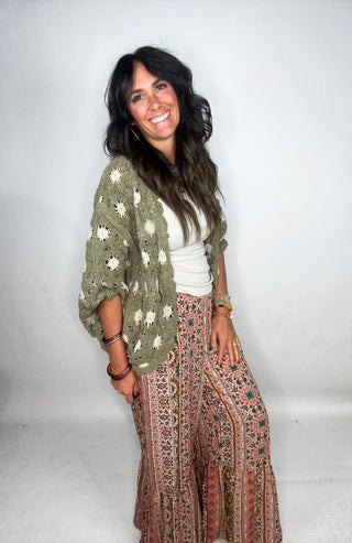 Chenille Me Crochet Cardigan