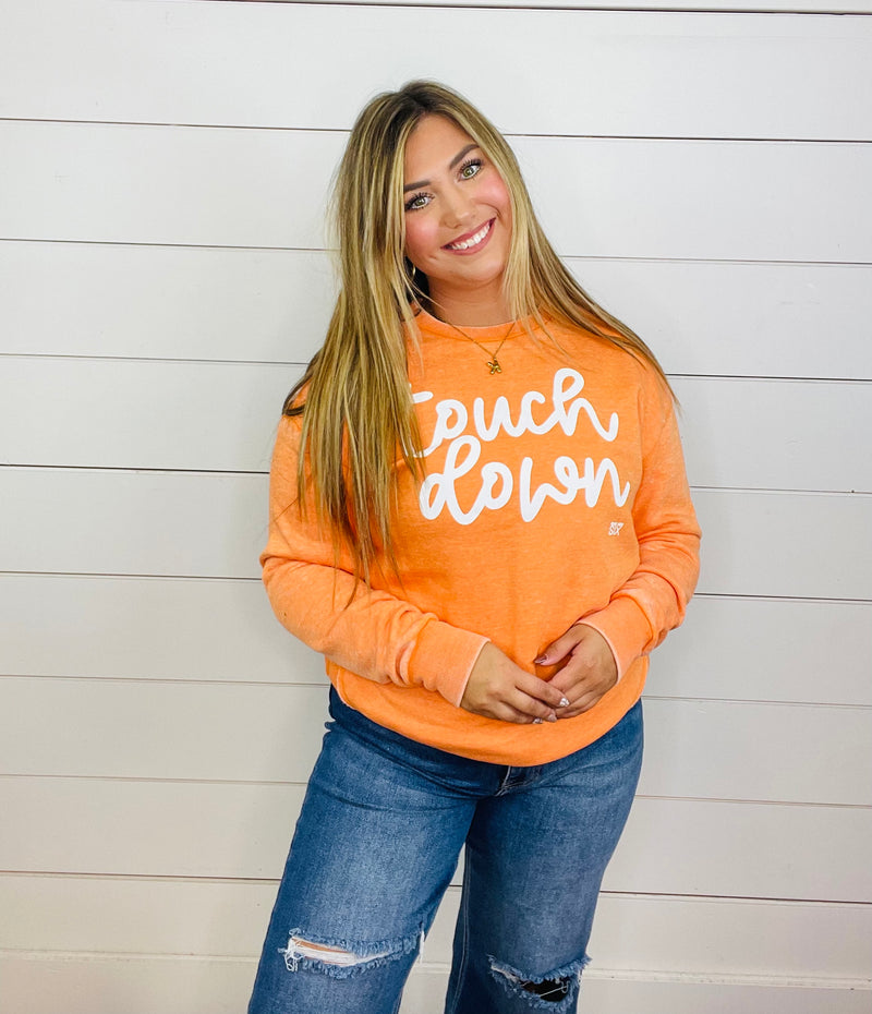 Touchdown Orange Sweatshirt