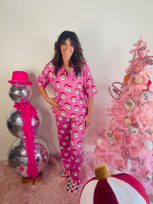 Pink Santa Lounge Set