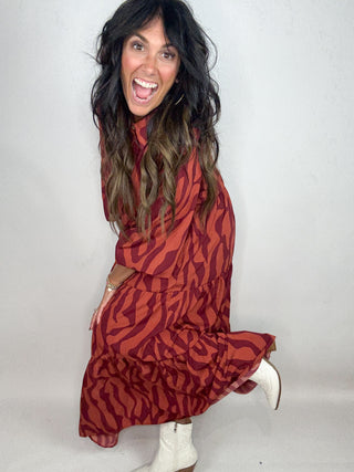 Mahogany Button Down