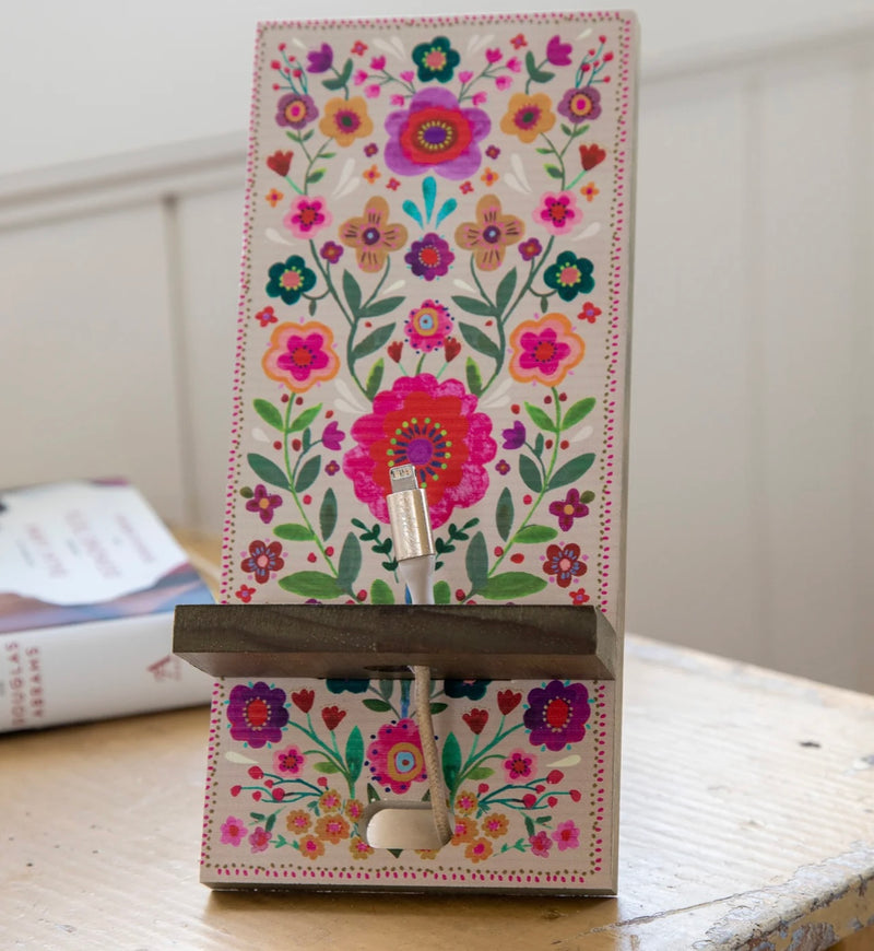 Floral Phone Stand