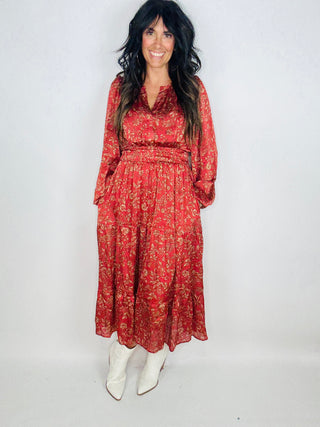LS Crinkled Dress
