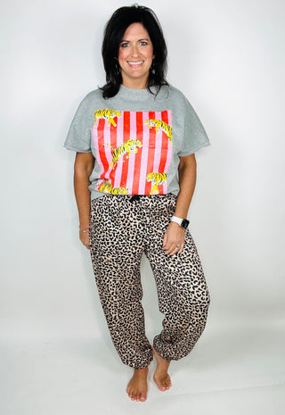 Multi Tiger Graphic Drop