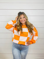 Checkered Endzone Sweater