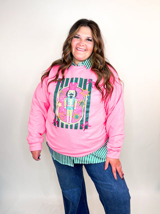 Neon Nutcracker Sweat