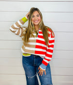 Striping Away Sweater