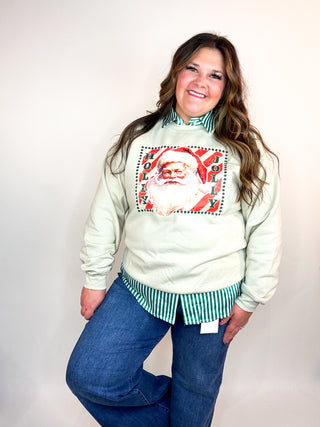 Holly Jolly Vintage Santa