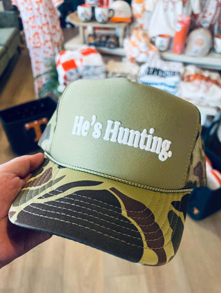 He’s Hunting Trucker Hat