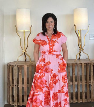 Garden Party Tier Dress