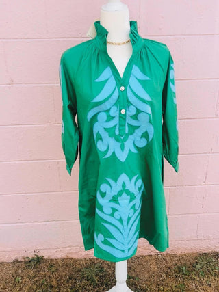 Emerald Whisper Dress