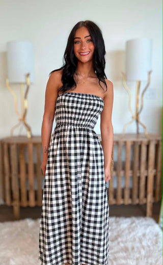 Gingham Sundress