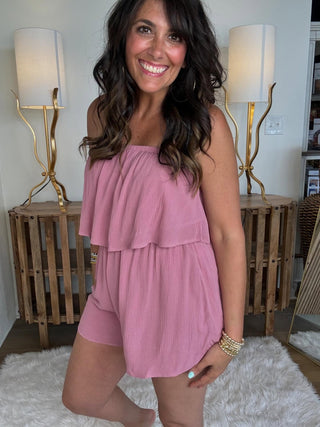 Blush Breeze Romper