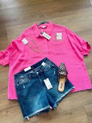 Pink Paradise Cotton Top
